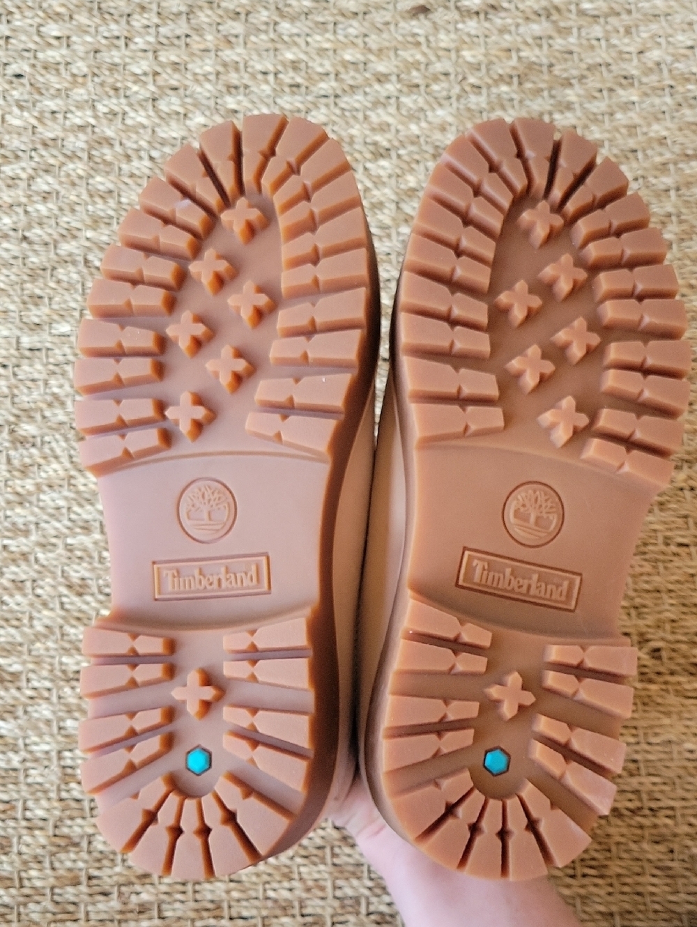 Timberlands Nellie Stonestreet Waterproof Platform boot in light pink Size 5.5 - Picture 8 of 10